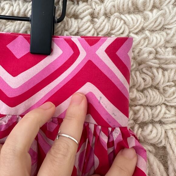 Eliza Christoph Njeri Geometric Poplin Skirt - Picture 9 of 12